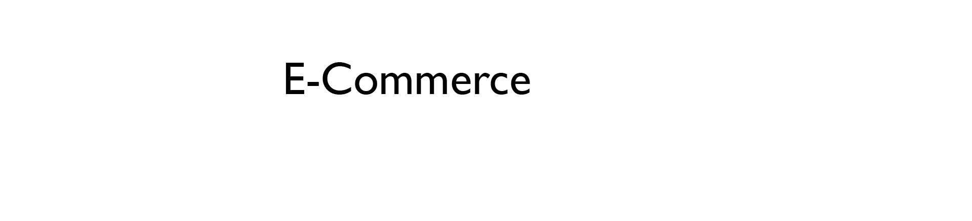 ECommerce